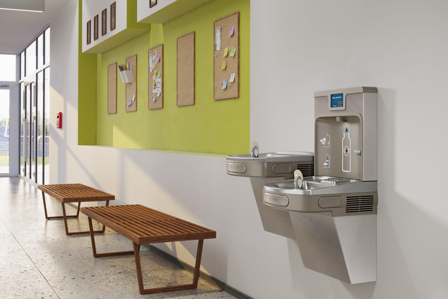 Smart Connected Enhanced Bottle Filling Stations