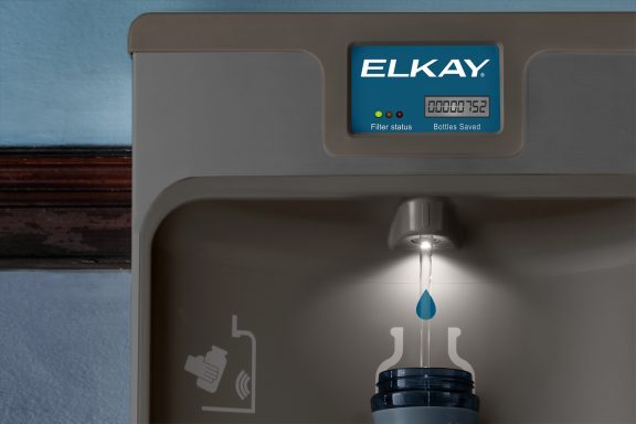 Elkay water fountain filter hot sale change