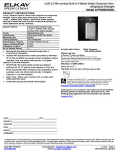 Liv EZ Spec Sheet