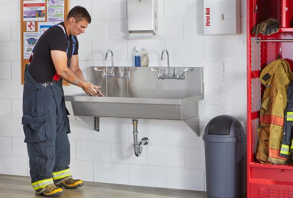 Multiple Station Hand Wash Kit Stainless Steel