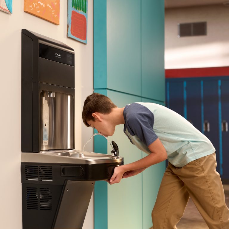 Elkay Pro Filtration Bottle Filling Station in Black