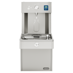 Vandal-Resistant Bottle Filling Station and Single Cooler