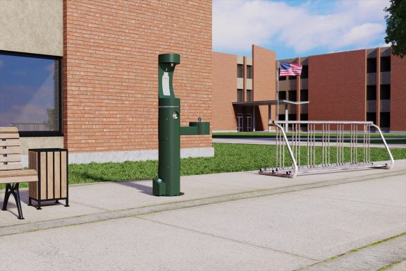Healthier playgrounds with Elkay outdoor bottle fillers and fountains