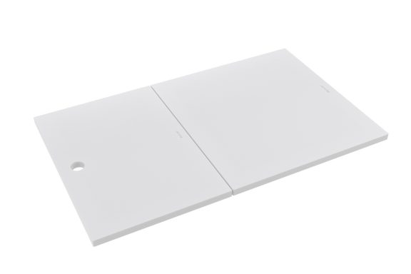White poly cutting boards