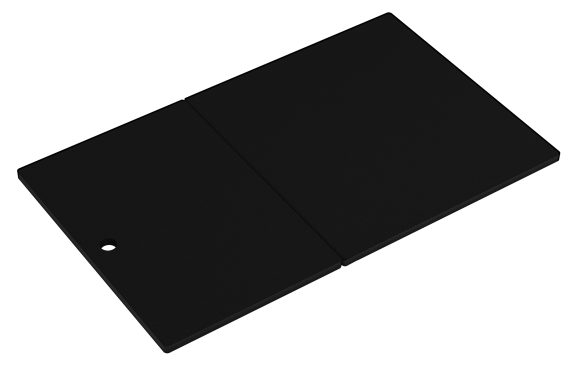 Black poly cutting boards
