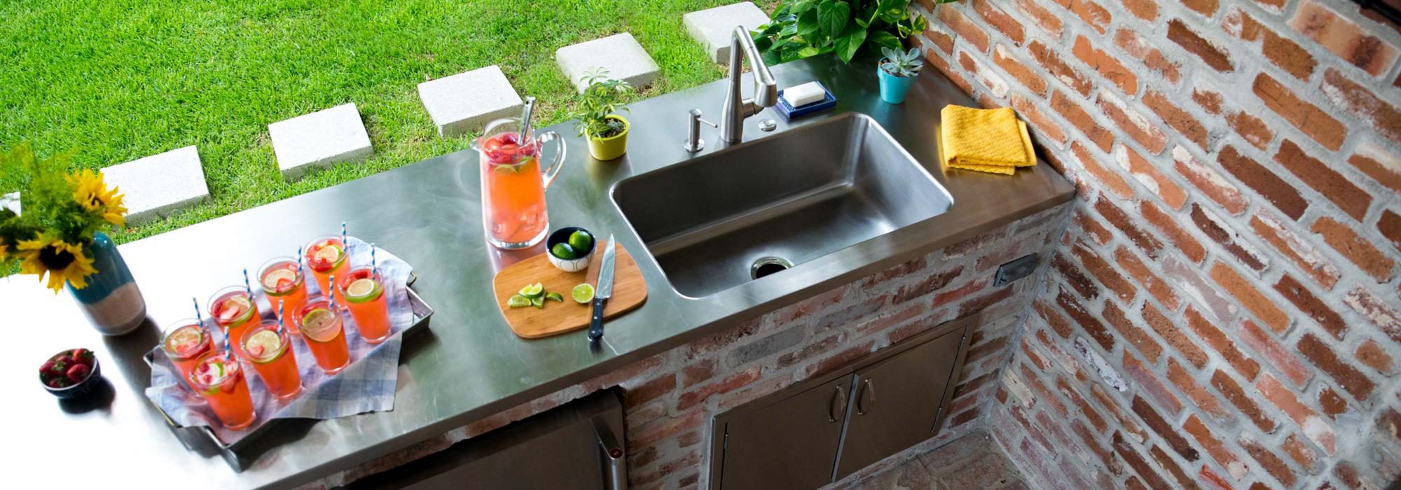 Custom Outdoor Sink