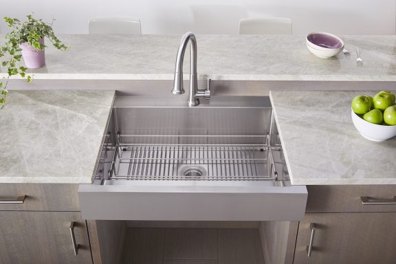 Dart Canyon Sink in Kitchen