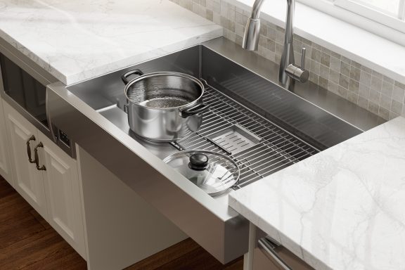 Dart Canyon Sink in Kitchen