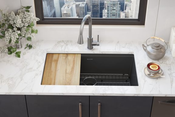Quartz Classic Undermount Workstation Sink
