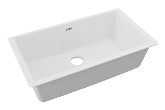 Elkay Quartz Classic 33 inch Undermount Sink, Mocha ELGUAD3319PDMC0