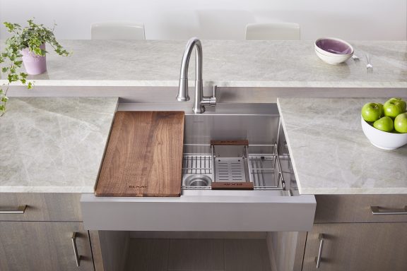 ADA-Compliant Workstation Sink