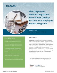 The Corporate Wellness Equation: How Water Quality Factors into Employee Health Programs