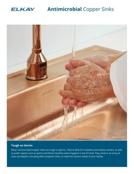 Antimicrobial Copper Sinks Sell Sheet