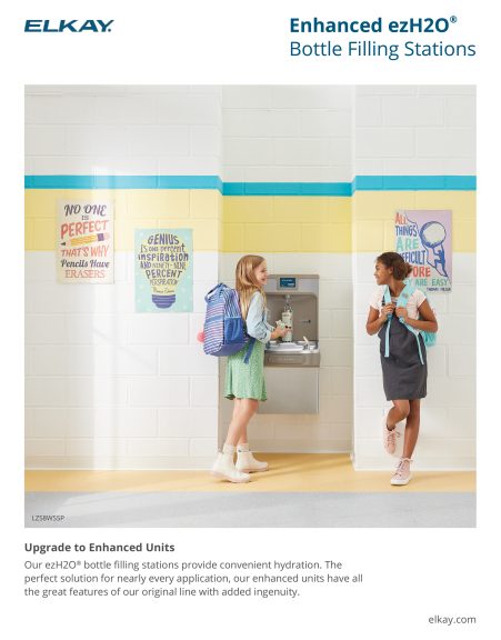 Enhanced ezH2O Bottle Filling Stations