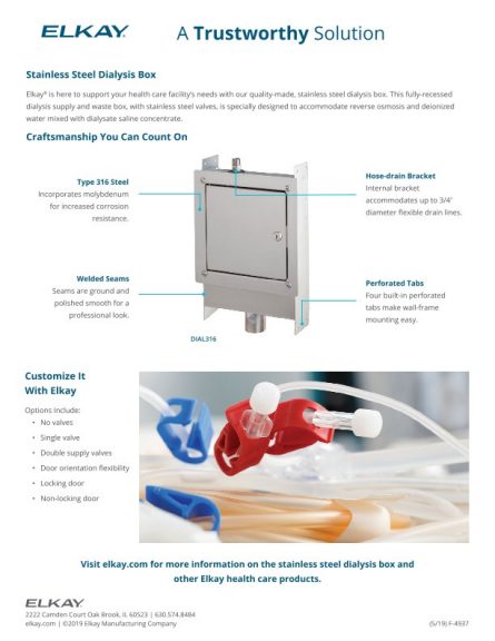 Dialysis Box Sell Sheet