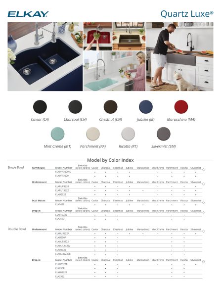Quartz Color Model Sell Sheet